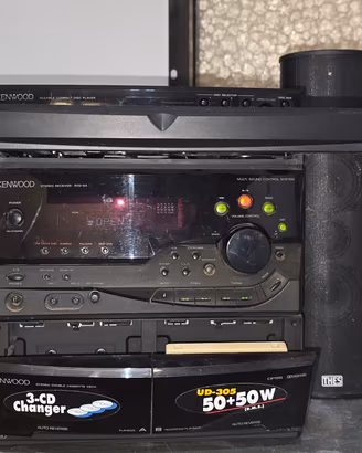 Impianto Stereo Kenwood UD-305 + 4 Casse a Torre