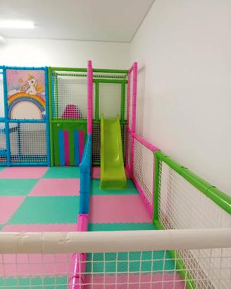 Mini Area giochi playground completa 6x4xh2,4mt