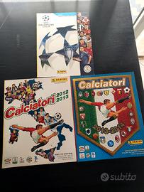 Album calciatori lotto 5 pezzi