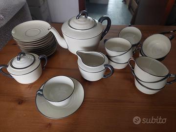 Ginori Doccia servizio tè 12 tazze zuccheriera e l