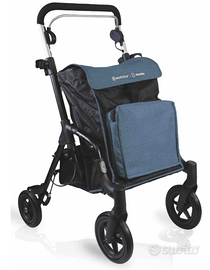 Deambulatore carrello spesa pieghevole MOPEDIA