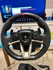VOLANTE CON PEDALI HORI RACING APEX WHEEL PS5 P4