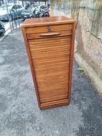 Mobile a serranda  rovere anni 50