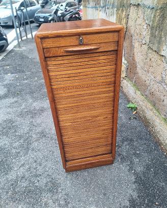 Mobile a serranda  rovere anni 50