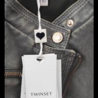 Abito TWINSET e giacca in pelle 10anni 