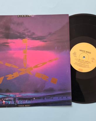 VASCO ROSSI Vinile singolo Gli spari sopra