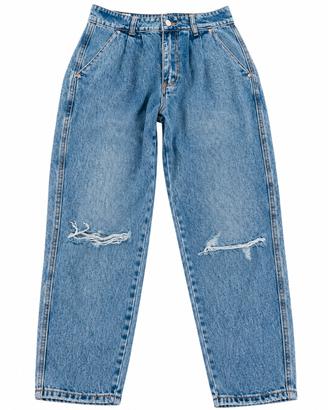 jeans baggy donna y2k vita alta nuovi tagli M