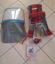Seggiolino bici bambino OKBABY Orion + paravento o