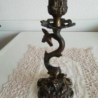 PortaCandela "Drago in Bronzo"