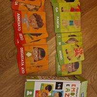 FlashCards Montessori - Emozioni e Azioni