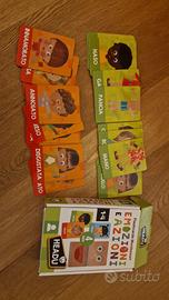 FlashCards Montessori - Emozioni e Azioni