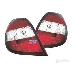FANALI A LED RENAULT CLIO 05-09 ROSSO