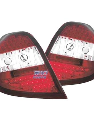 FANALI A LED RENAULT CLIO 05-09 ROSSO