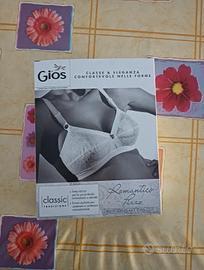 Reggiseno Gios cris-cot,Taglia 3 B Italiana,Bianco