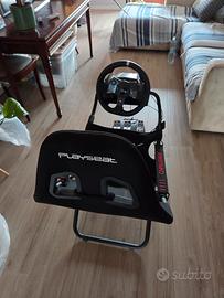 postazione simulatore playseat + volante logitech 