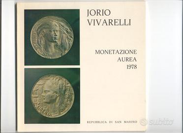 San marino - jorio vivarelli - monetazione aurea 1