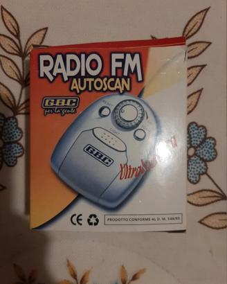 Radio Am/Fm portatile con cuffie
