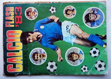 ALBUM FIGURINE CALCIATORI CALCIO FLASH 83 RARO