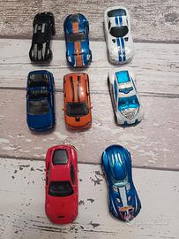 Set 8 macchinine giocattolo