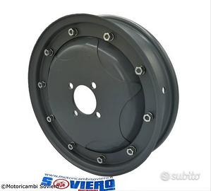 Cerchio Grigio modello a Stella R10 2.10 Vespa GS