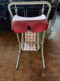 Sedia dondolo bambina