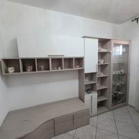 parete soggiorno attrezzata moderna e funzionale