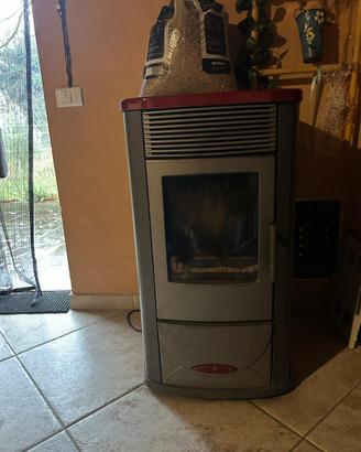 Stufa a pellet idro