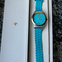 Orologio DODO TAHITIazzurro acciaio oro