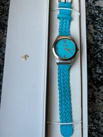 Orologio DODO TAHITIazzurro acciaio oro