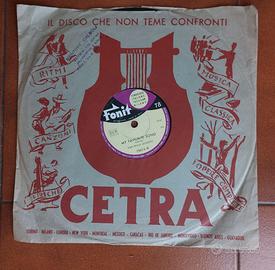 vinile 78 giri  "MY FAVORITE"  SONG anni 50