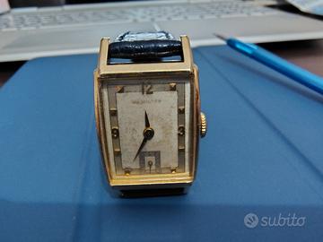 Orologio Hamilton Vintage manuale 21x28 14k G.F.