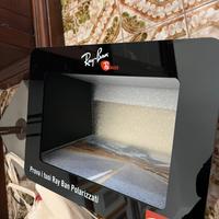 Espositore da banco rayban per  lenti polarizzate