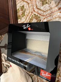 Espositore da banco rayban per  lenti polarizzate