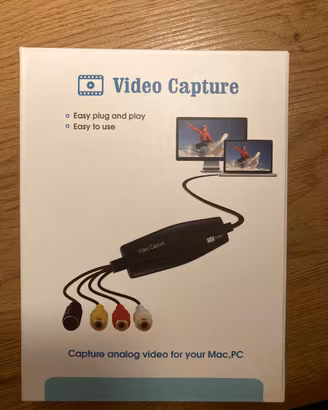 Scheda acquisizione video da RCA o S-Video a USB