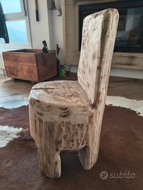 sedia tronco