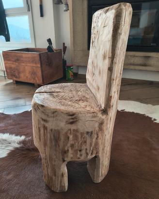 sedia tronco