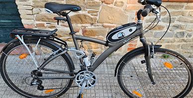 Bicicletta da uomo b-twin original 7 trekking