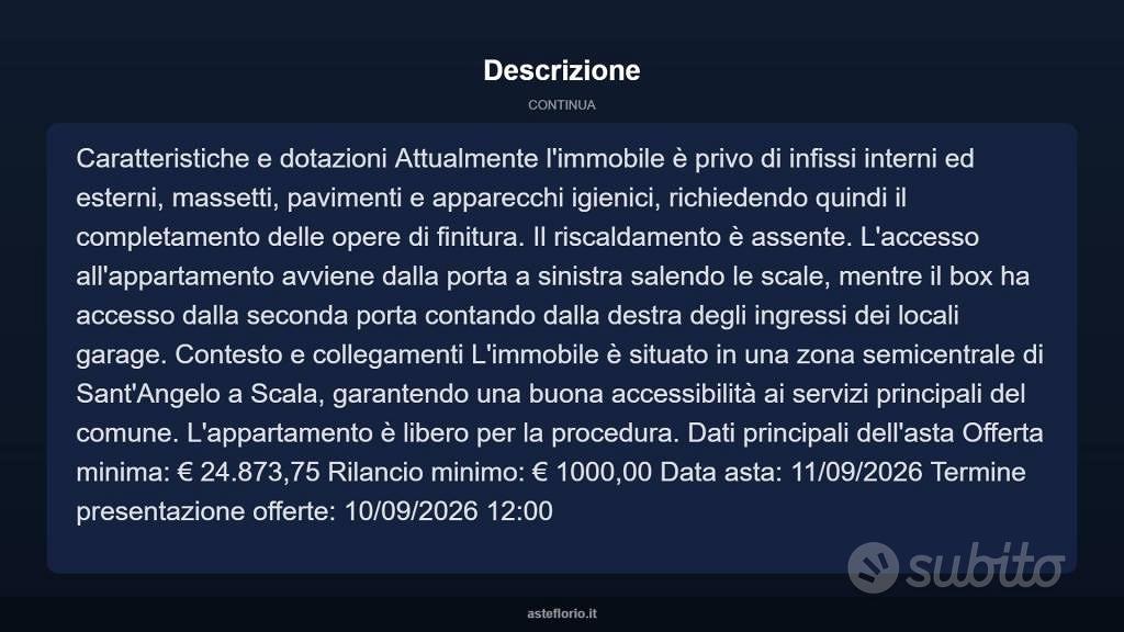 Appartamento – AV - Altro