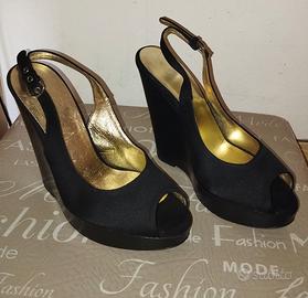 Sandali con zeppa "Dolce & Gabbana"