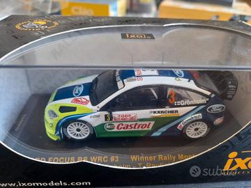 Ford Focus Wrc Modellino Scala 1_43 Ixo 