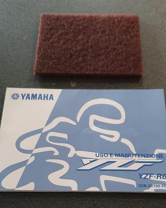 USO E MANUTENZIONE MANUALE YAMAHA YZF - R6 600 - 5