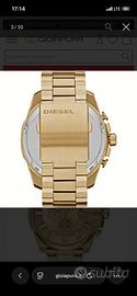 Orologio uomo diesel