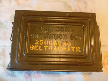 cassetta munizioni ww2 americana 