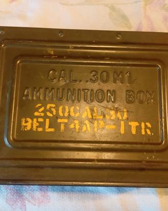 cassetta munizioni ww2 americana 