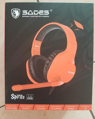 Cuffie Gamer Sades Spirits _ Console/PC