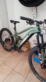 Bici elettrica haibike in carbonio