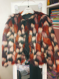 Pelliccia corta bambina 10/12. Sisley