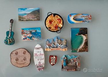 Calamite da frigo souvenir viaggi