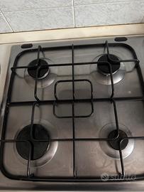 Piano cottura gas 4 fuochi