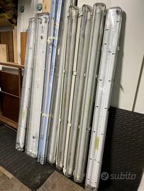 Plafoniere a tubo led intercambiabile